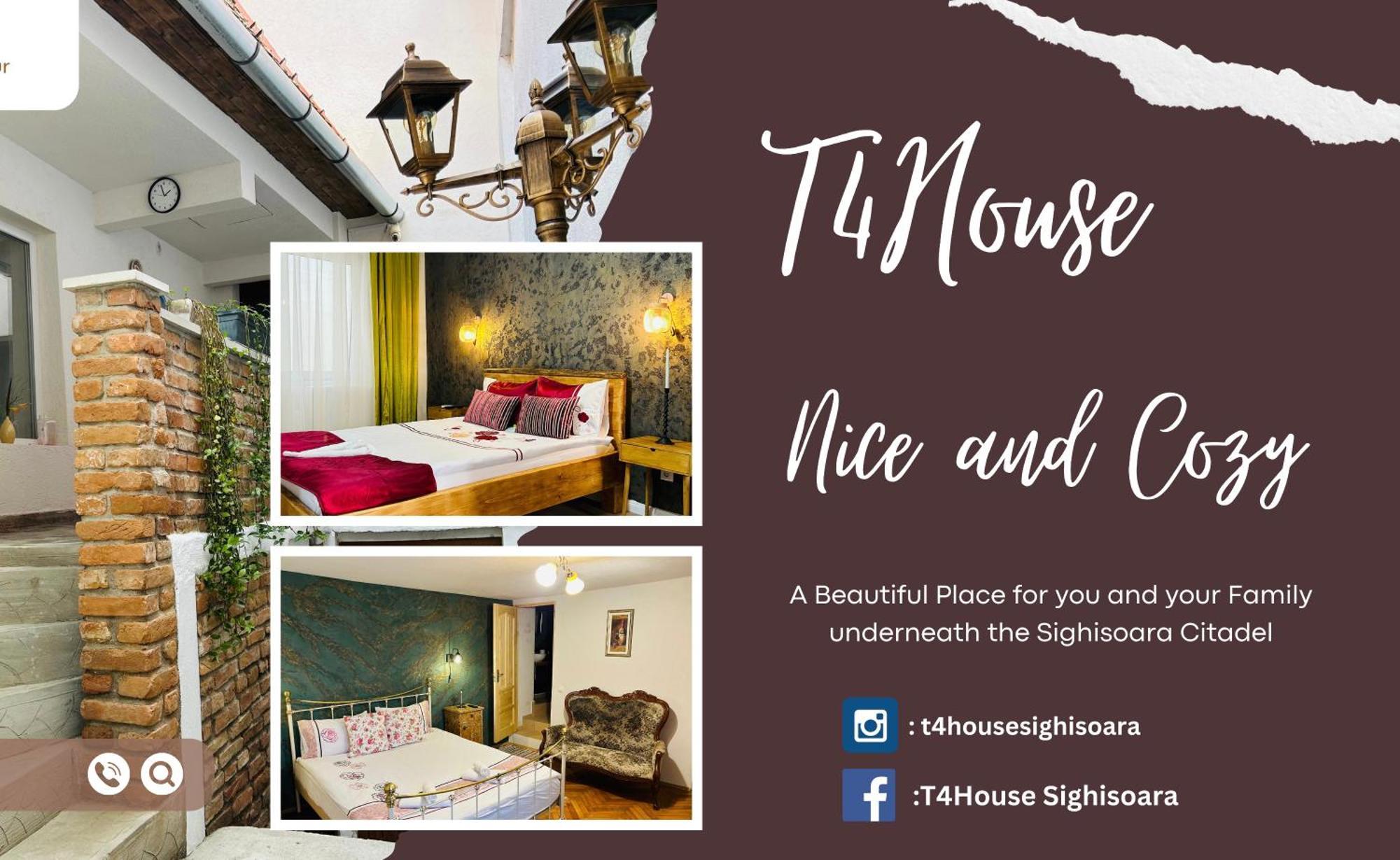 T4House Daire Sighişoara Dış mekan fotoğraf